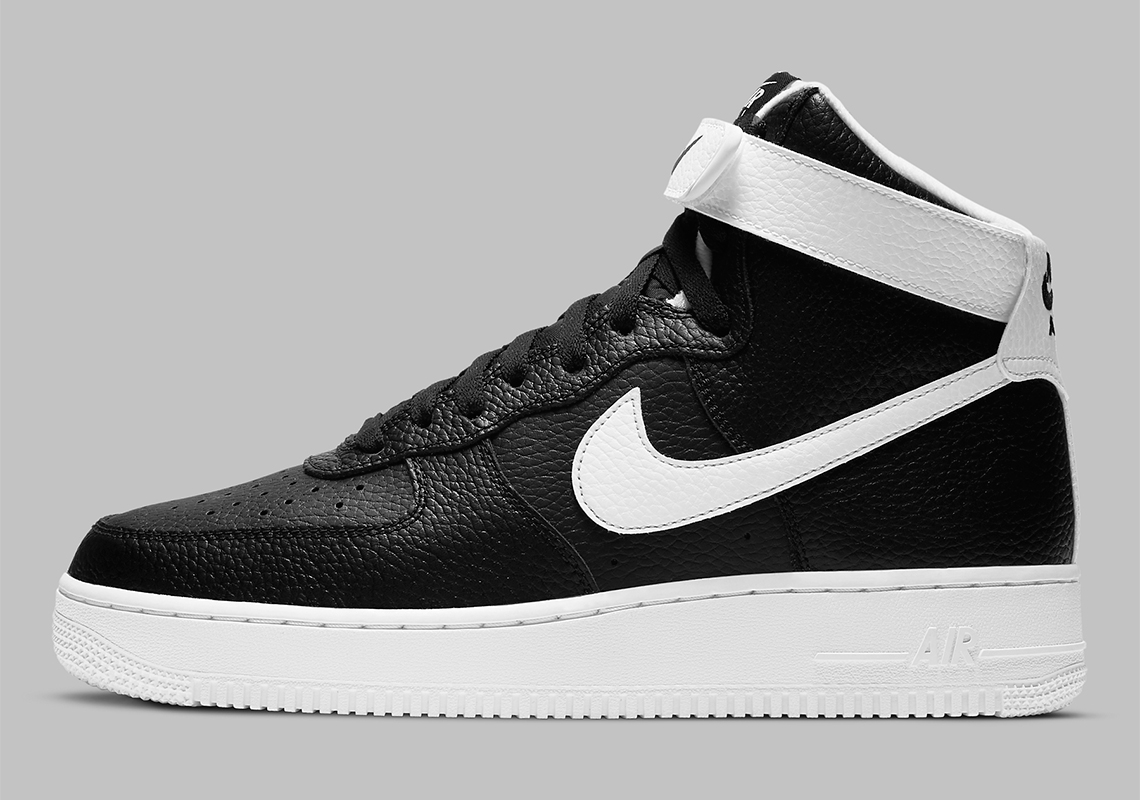 Nike Air Force 1 High Black White Ct2303 002 2