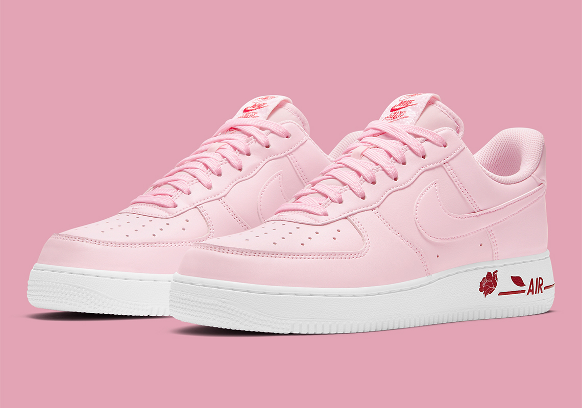 The Nike Air Force 1 Low "Rose" In Pink Is Available Now
