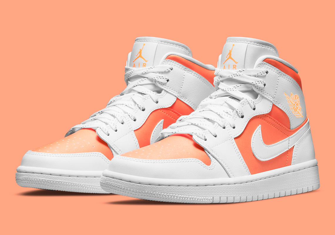 The Air Jordan 1 Mid Takes On A Spring-Ready "Bright Citrus" Colorway