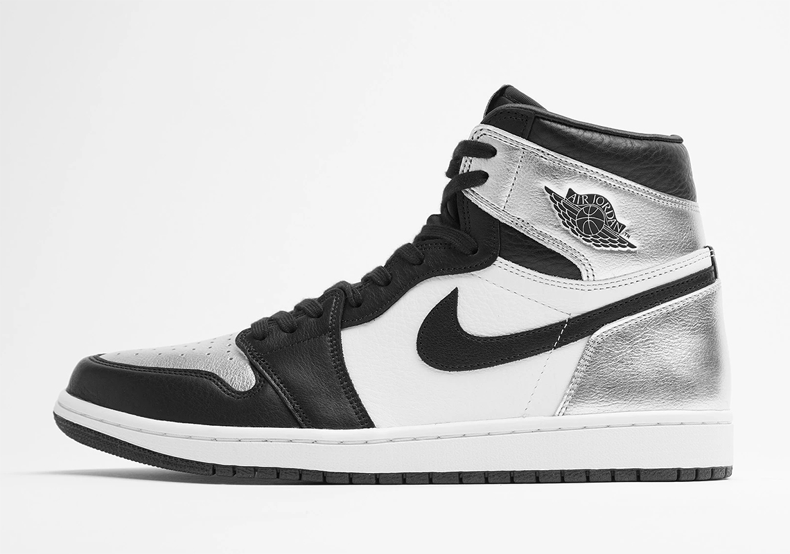 Air Jordan 1 Wmns Silver Toe Cd0461 001 3