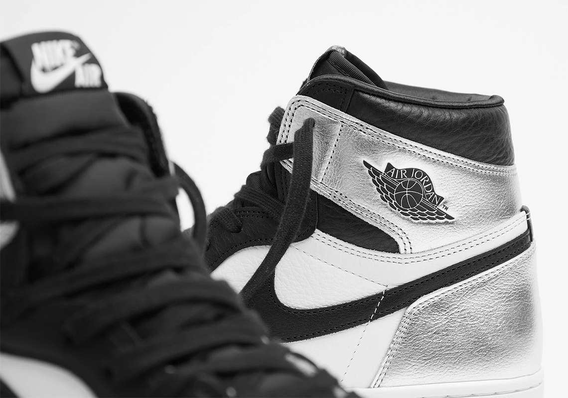 Air Jordan 1 Wmns Silver Toe Cd0461 001 4