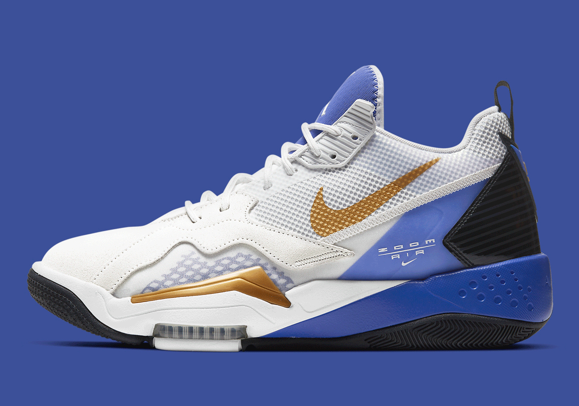 The Jordan Zoom '92 Borrows The Original Nike Air Max 180's "Concord" Colorway