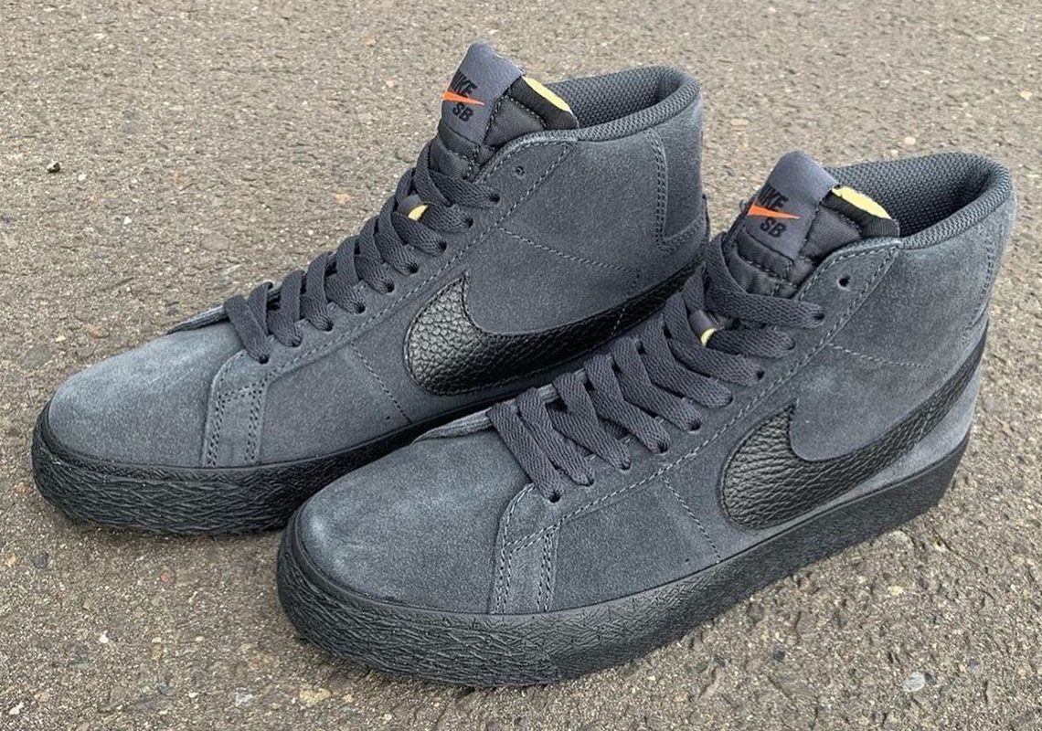 Nike SB Orange Label To Offer The Blazer Mid "Dark Smoke" This March