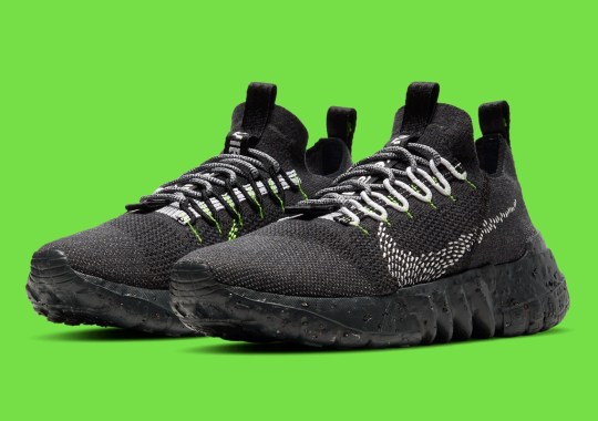 The Nike Space Hippie 01 Returns In Stealthy “Anthracite”