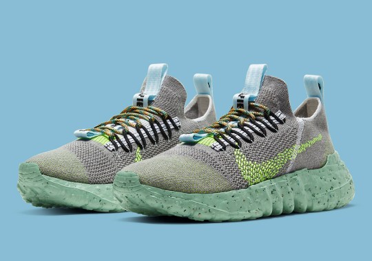 “Healing Jade” Appears On The Nike Space Hippie 01