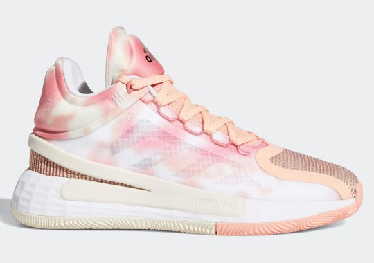 Hazy Pink Patterns Appear On The adidas D Rose 11