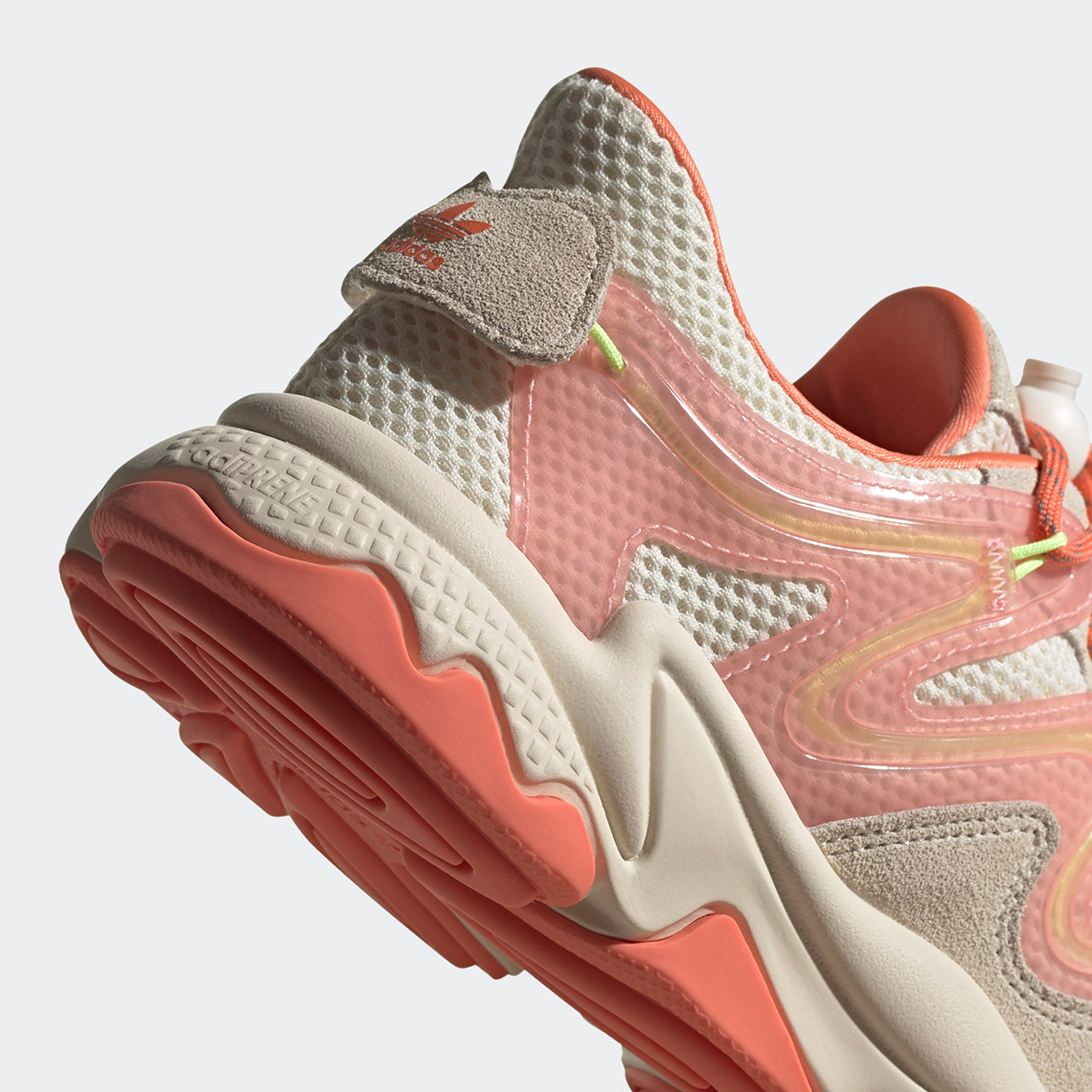 Adidas Ozweego Cream White Semi Coral Glow Pink H01568 8
