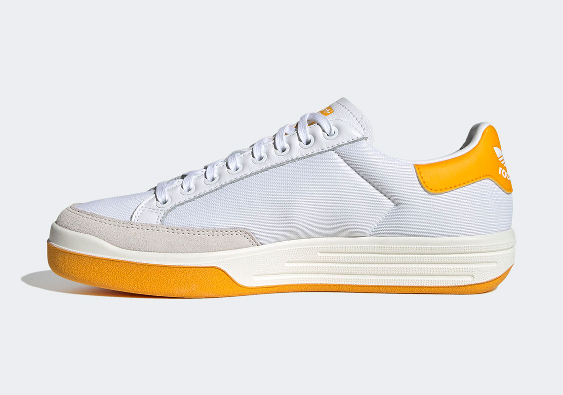 Adidas Rod Laver Cloud White Team Collegiate Gold Off White Fy4731 6