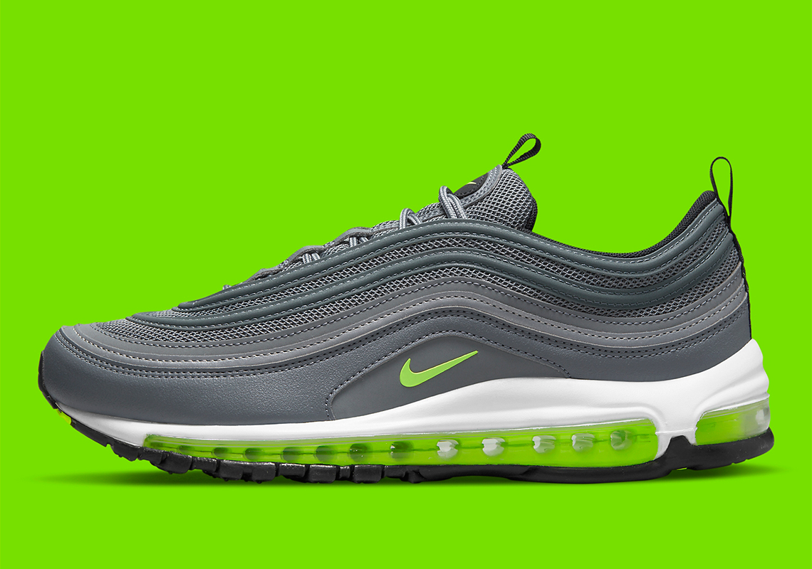 Nike Air Max 97 Silver Neon Dj6885 001 1