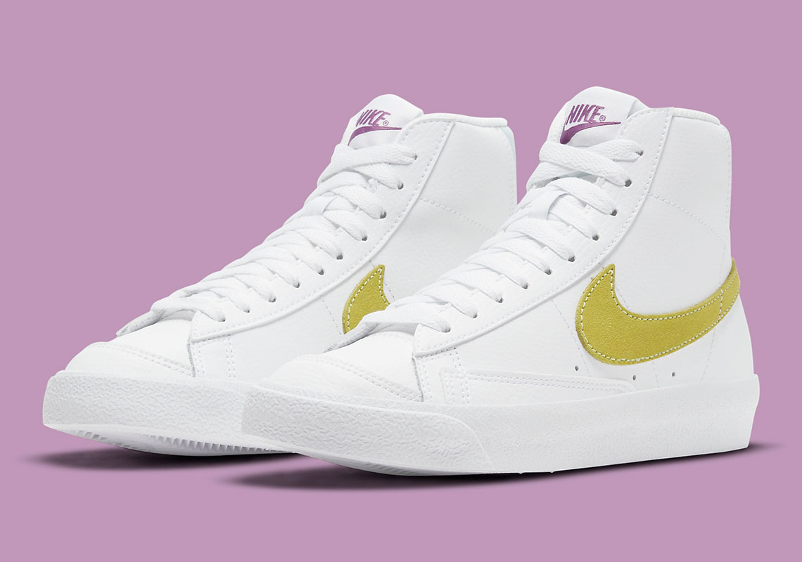 A Mix Of Spring Pastels Appear On The Nike Blazer Mid '77 For Kids