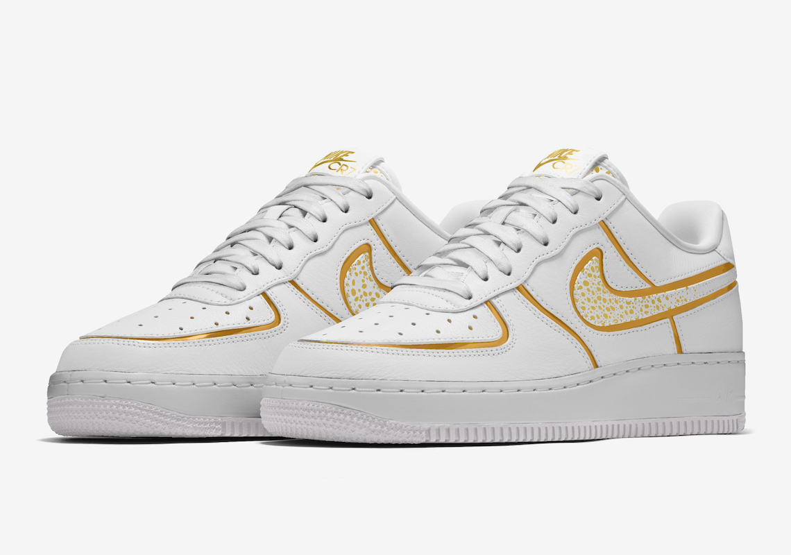 Cristiano Ronaldo And Nike By You Team Up For Special Air Force 1 "CR7" Design Options