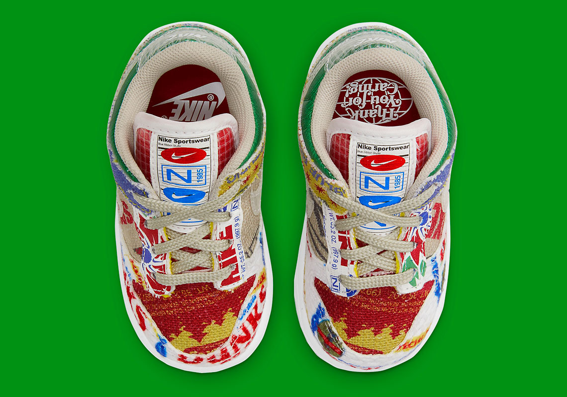 Nike Dunk Low City Market Td Toddler Dd3575 900 8