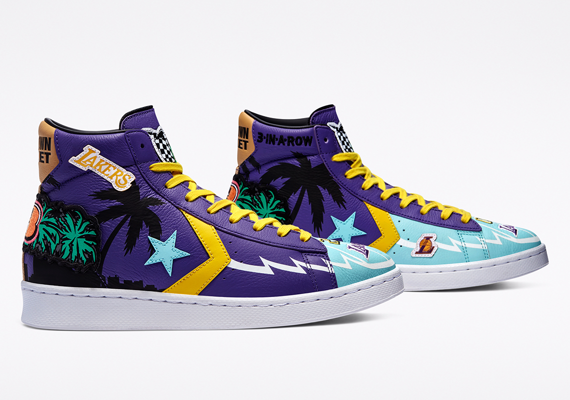 Chinatown Market Converse Pro Leather Lakers 6