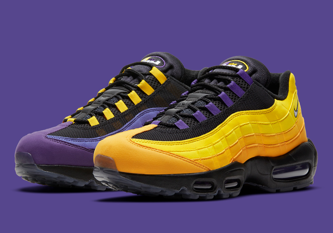 Where To Buy The LeBron James x Nike Air Max 95 "Home Team"