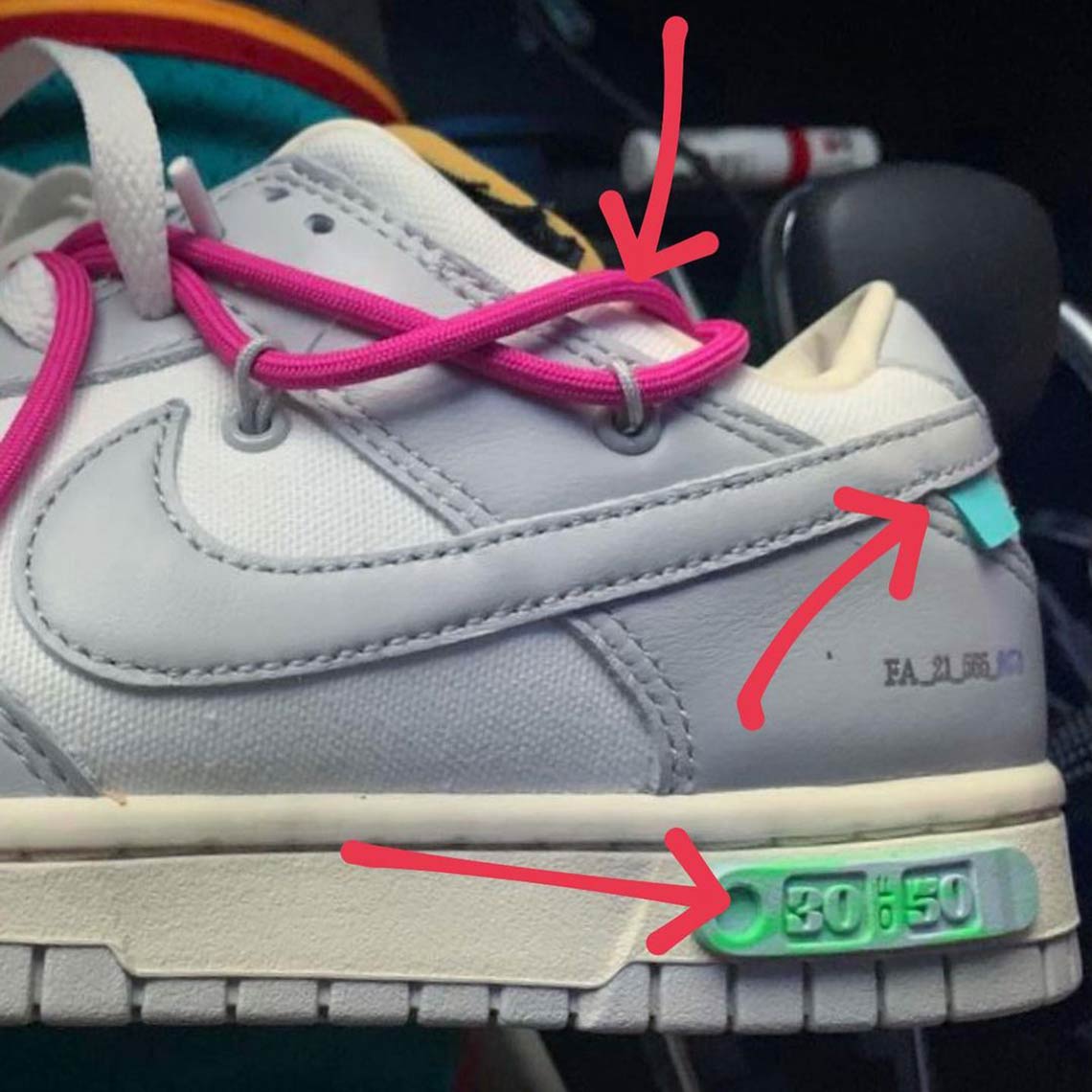 Off White Nike Dunk Low 2021 4