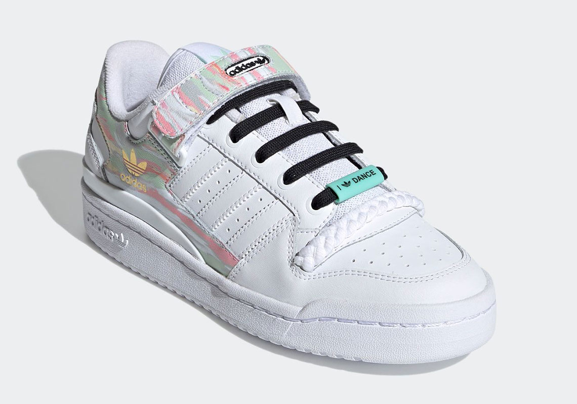 Adidas Forum Low Wmns Cloud White Forest Green Fy5119 1