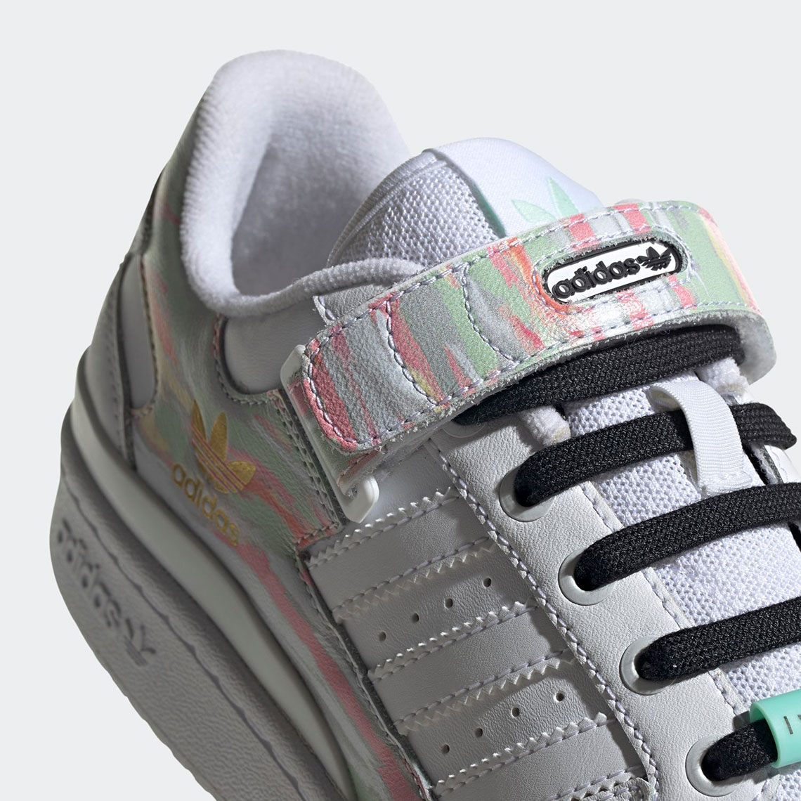 Adidas Forum Low Wmns Cloud White Forest Green Fy5119 5