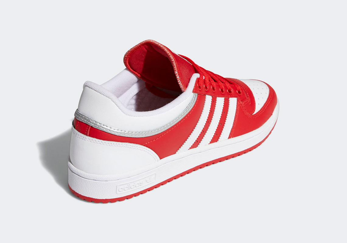 Adidas Top Ten Low Rb Scarlet Cloud White Silver Metallic Fx7882 6