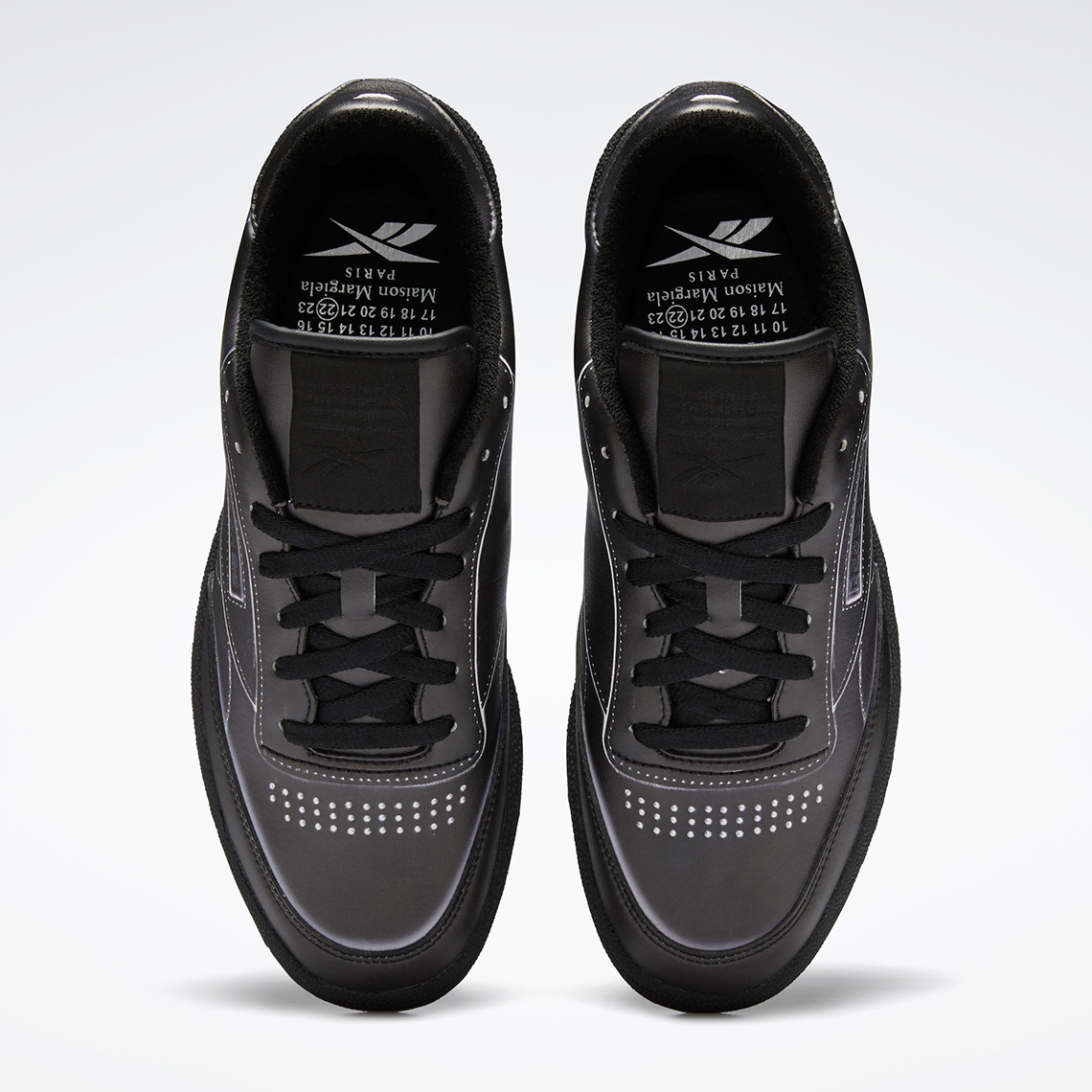 Maison Margiela Reebok Club C Black 6