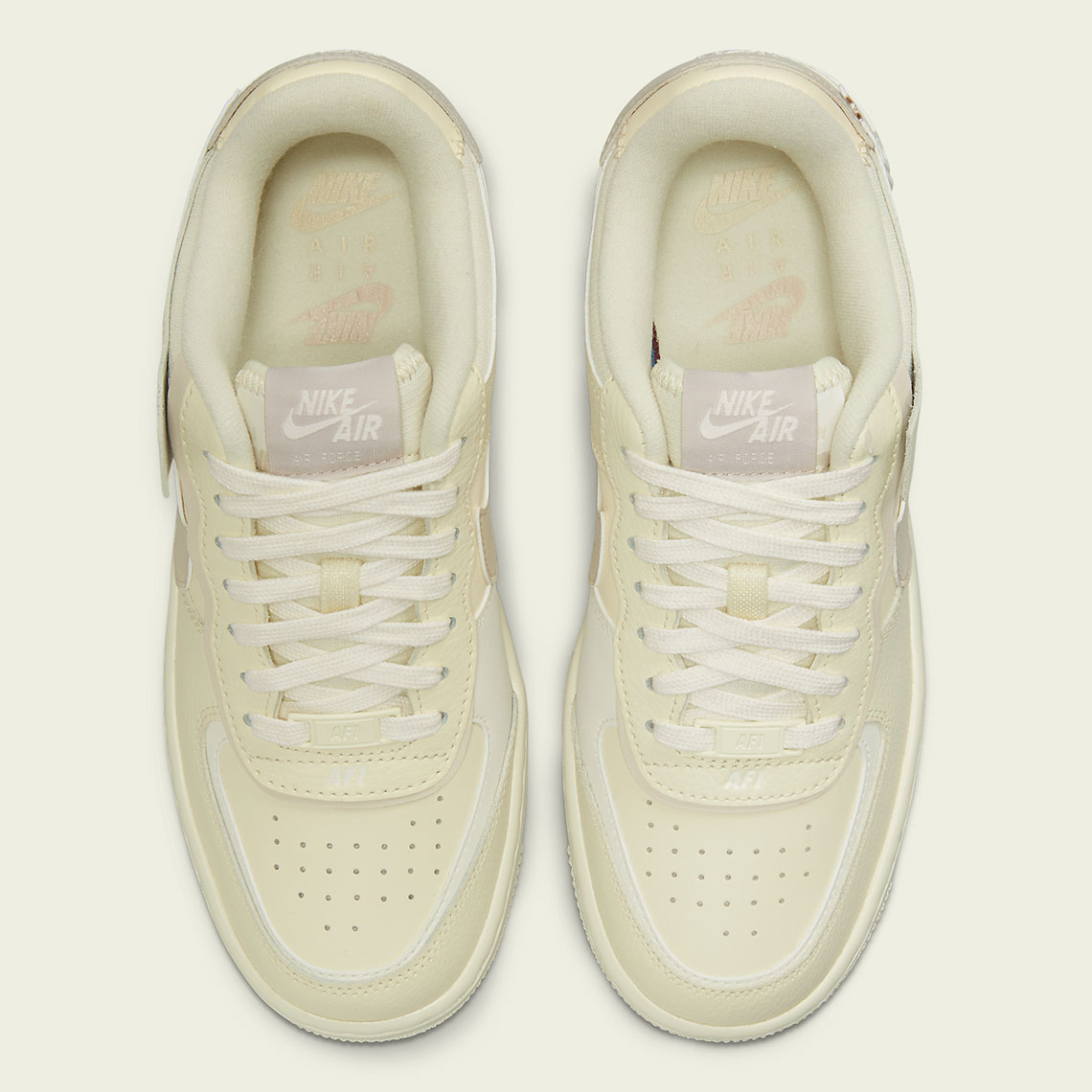 Nike Air Force 1 Shadow Coconut Milk Desert Sand Sail Cu8591 102 8