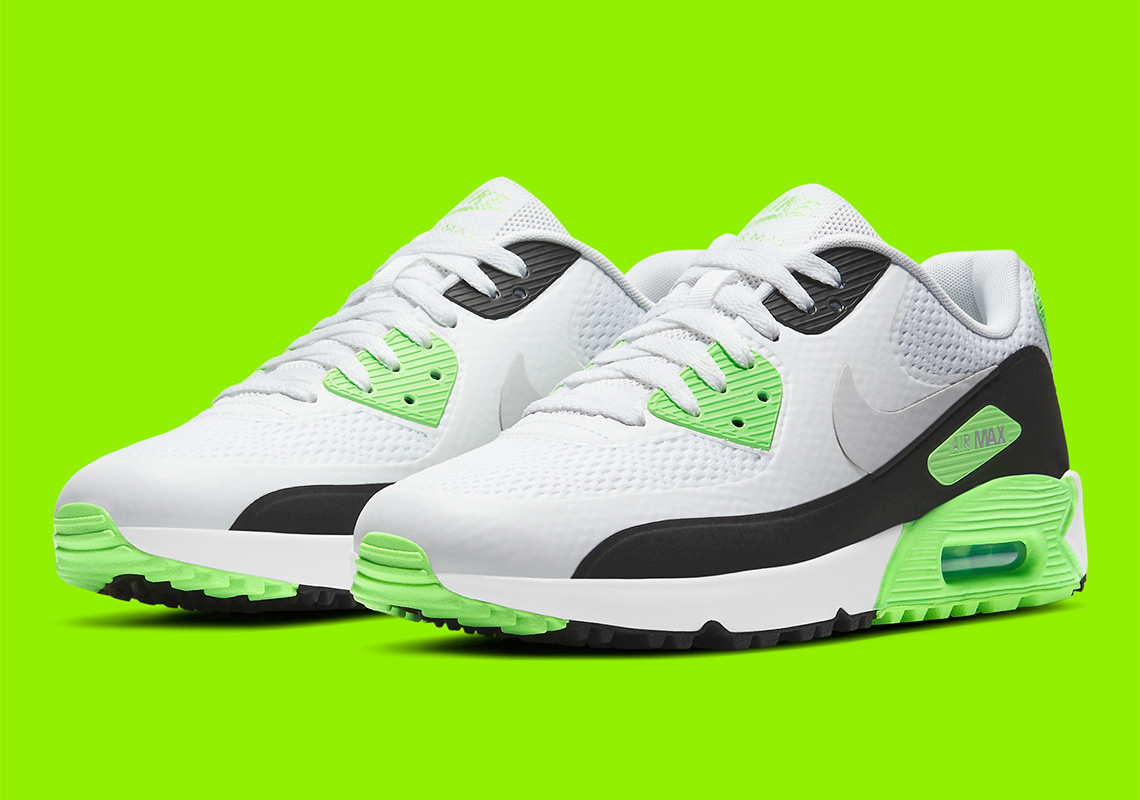 The Nike Air Max 90 Golf Adds Bright Neon Greens