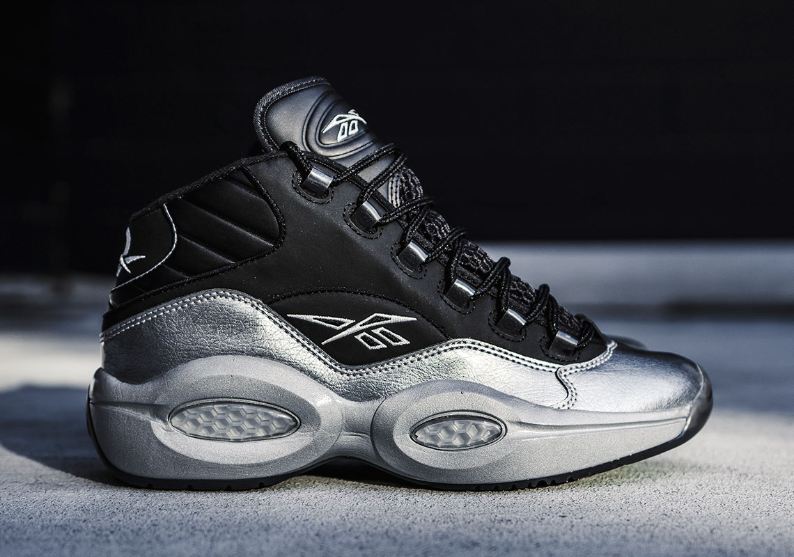 Reebok Question Mid I3 Motorsports Silver Black Gx7925 3