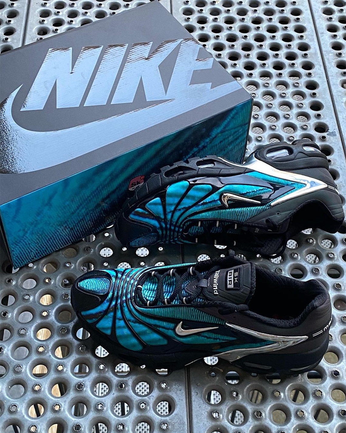 Skepta Nike Air Max Tailwind V Bright Blue Release Date 4