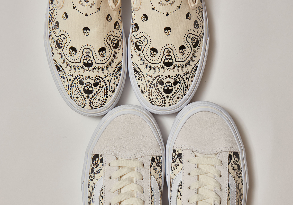 BILLY'S Tokyo To Drop Exclusive Vans "Bandana" Pack Laced With Skulls