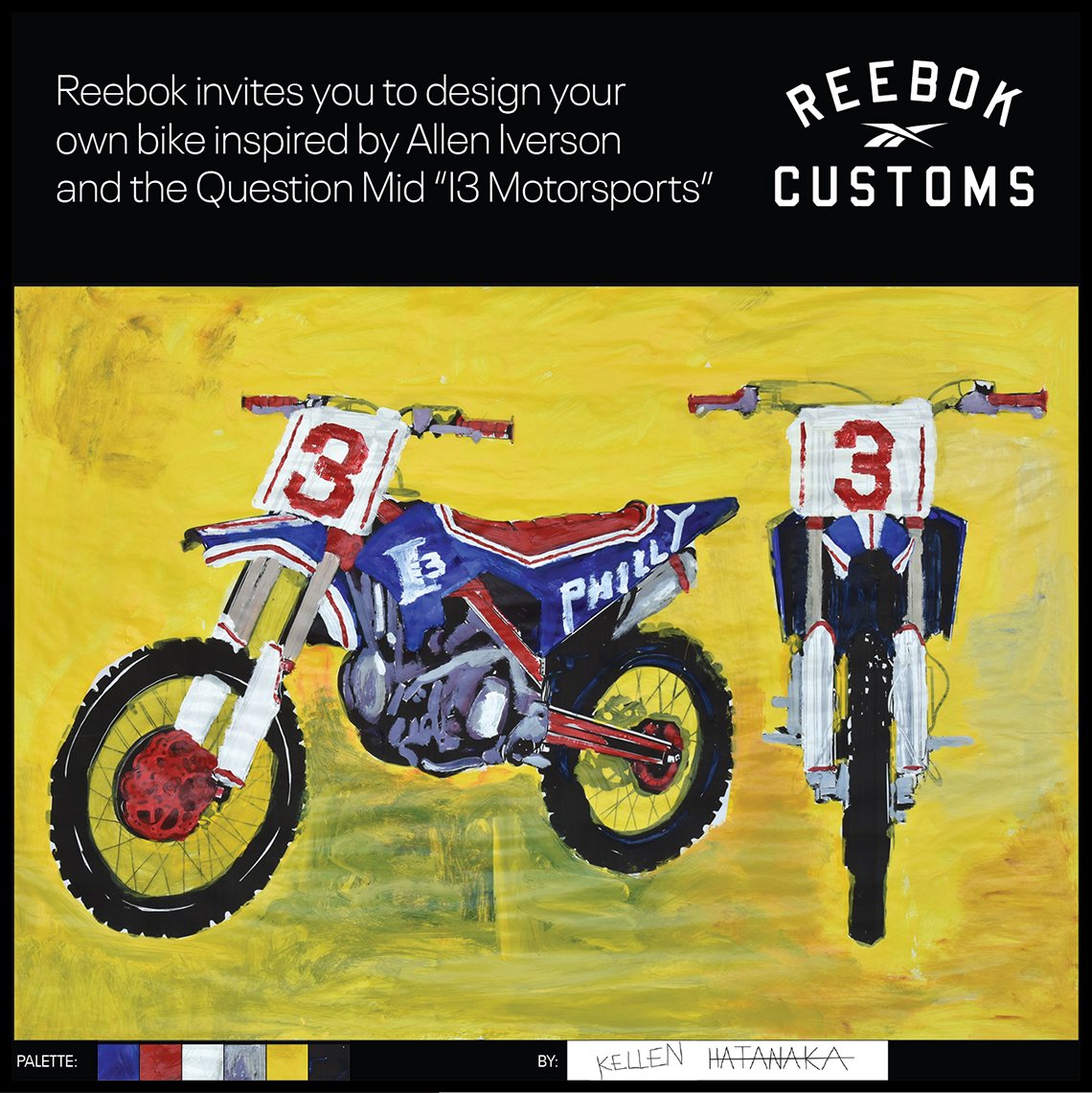 Allen Iverson Reebok Customs Example 2