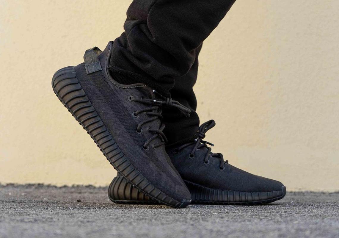 Adidas Yeezy Boost 350 V2 Mono Black Release Info 8