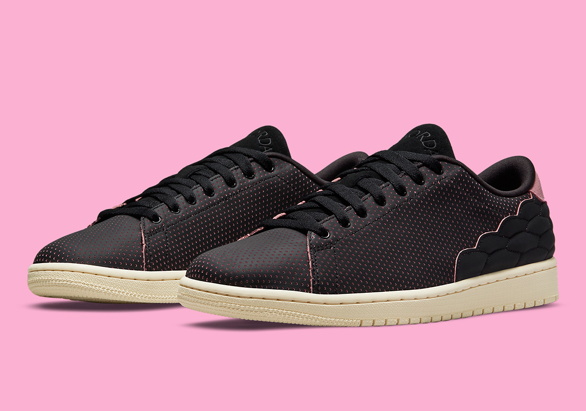 The Air Jordan 1 Centre Court Gets Ready For Summer With Perforated Leather