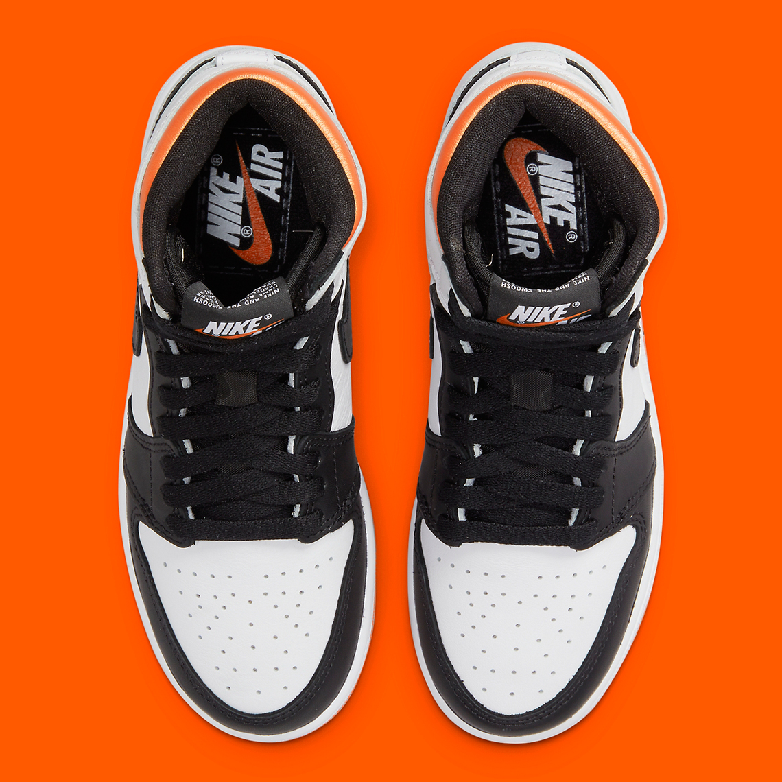 Air Jordan 1 Retro High Og Gs Electro Orange 575441 180 8