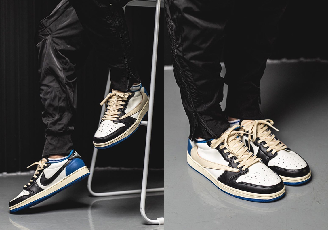 Fragment Travis Air Jordan 1 Low Release Date 11
