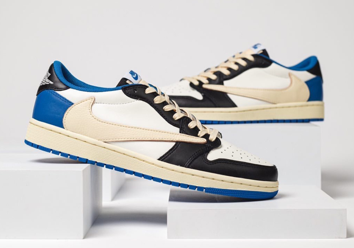 Fragment Travis Air Jordan 1 Low Release Date 2