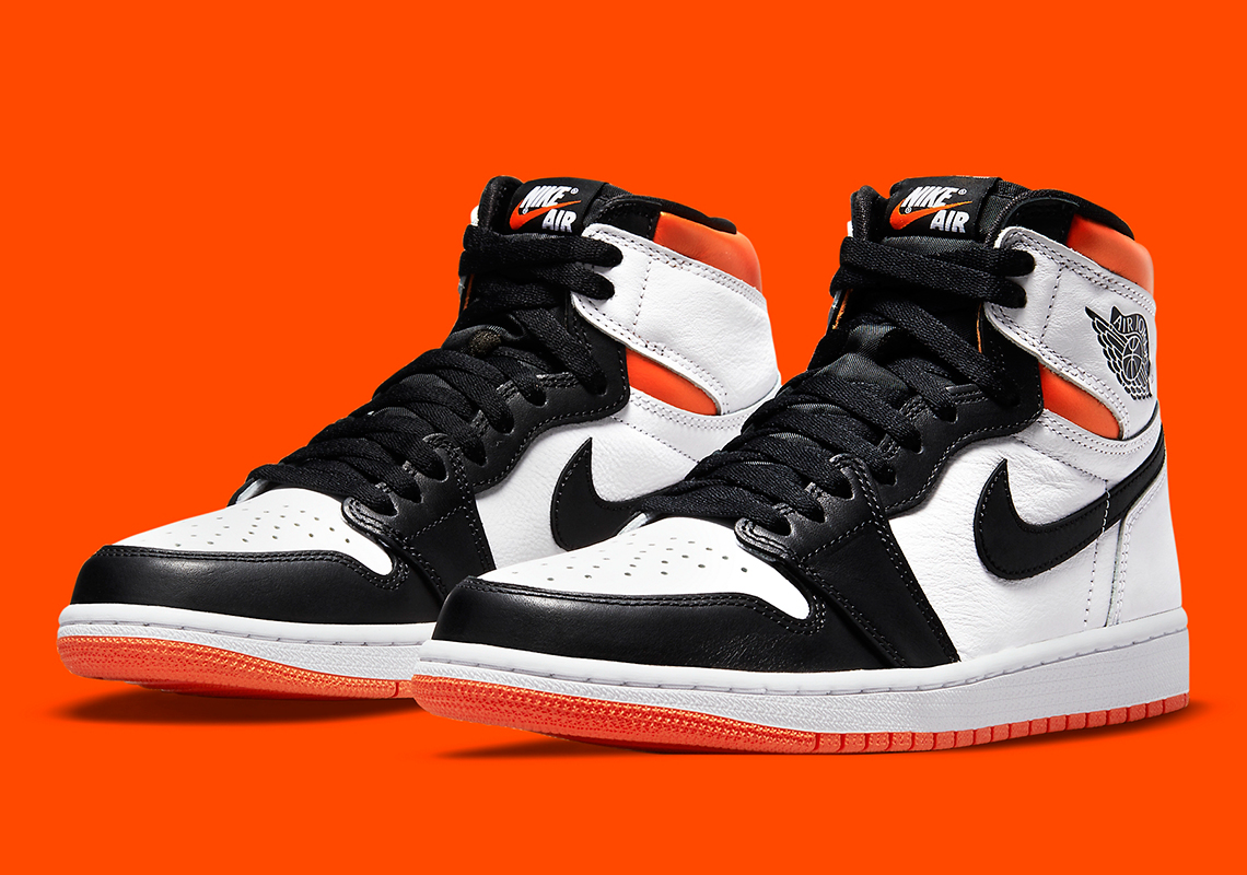 Official Images Of The Air Jordan 1 Retro High OG "Electro Orange"