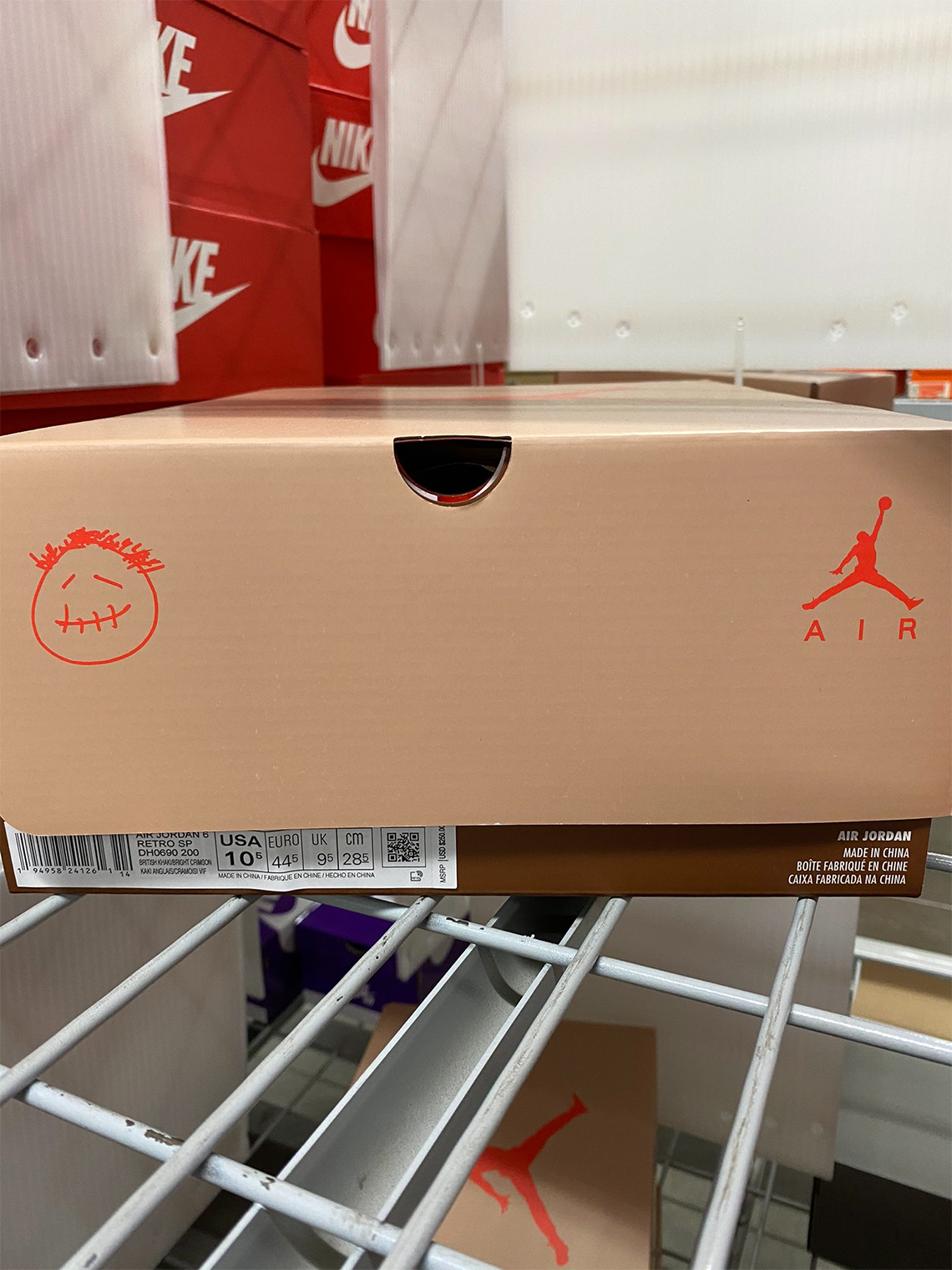 Jordan 6 Travis Scott British Khaki Photos 4