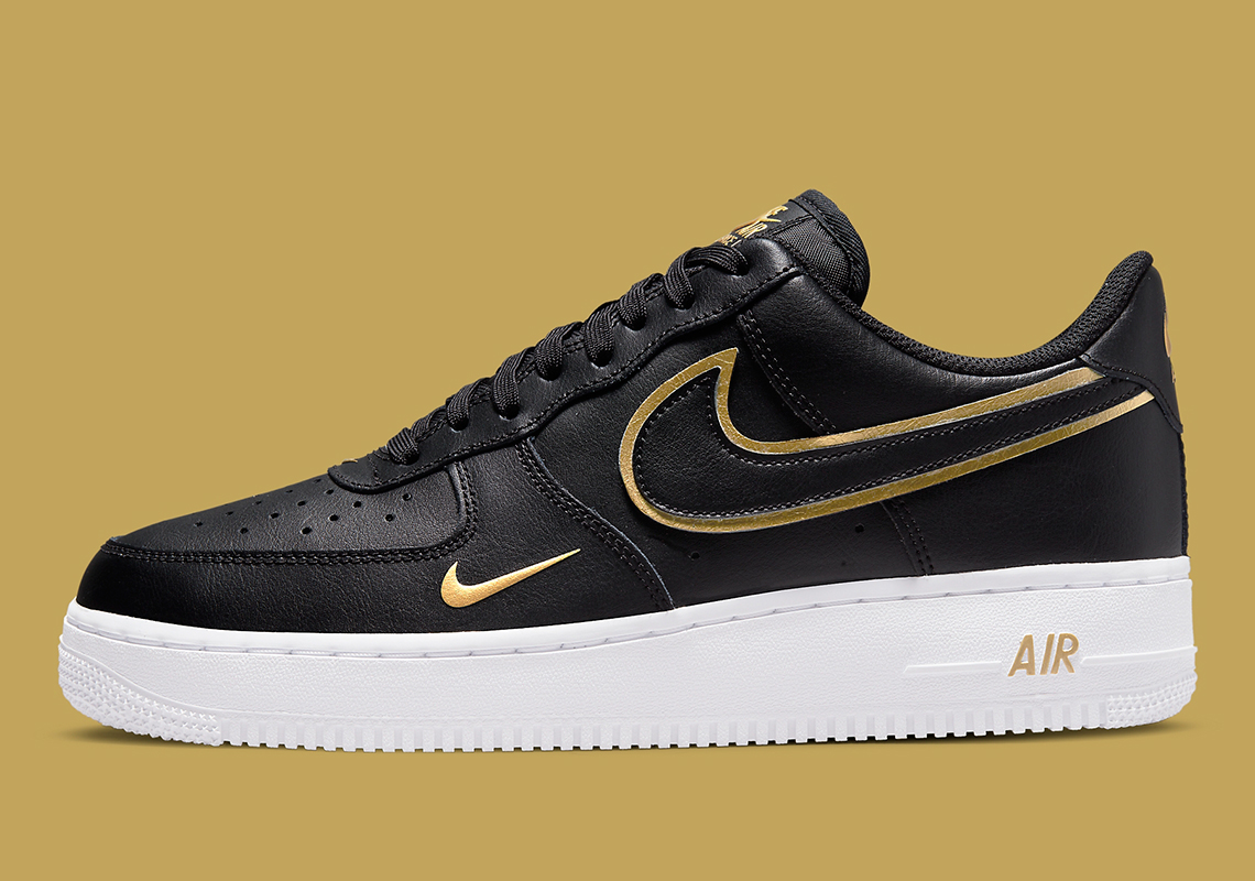 Nike Air Force 1 Low Gold Double Swoosh Da8481 001 3