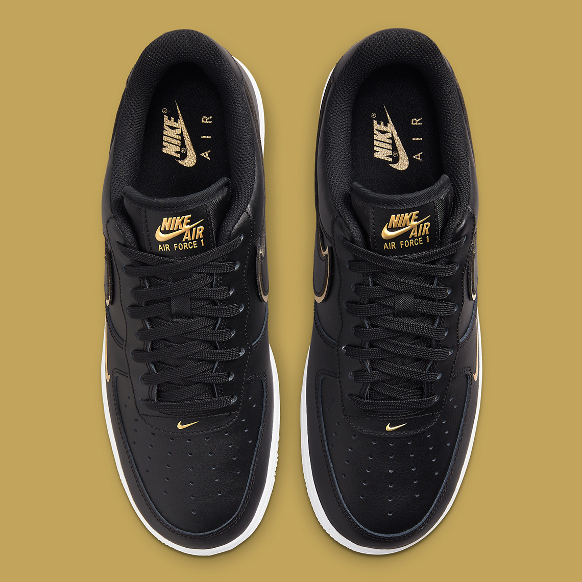 Nike Air Force 1 Low Gold Double Swoosh Da8481 001 6