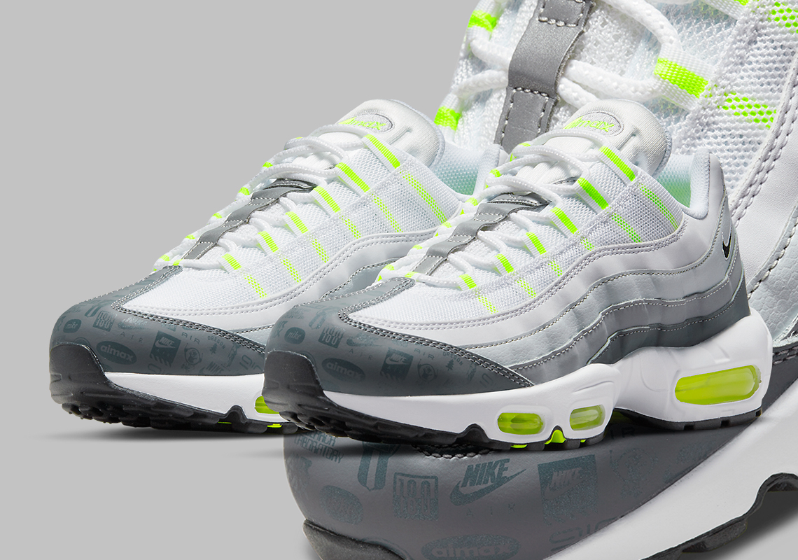 This Nike Air Max 95 “Neon” Features Logo-Covered Toeguards