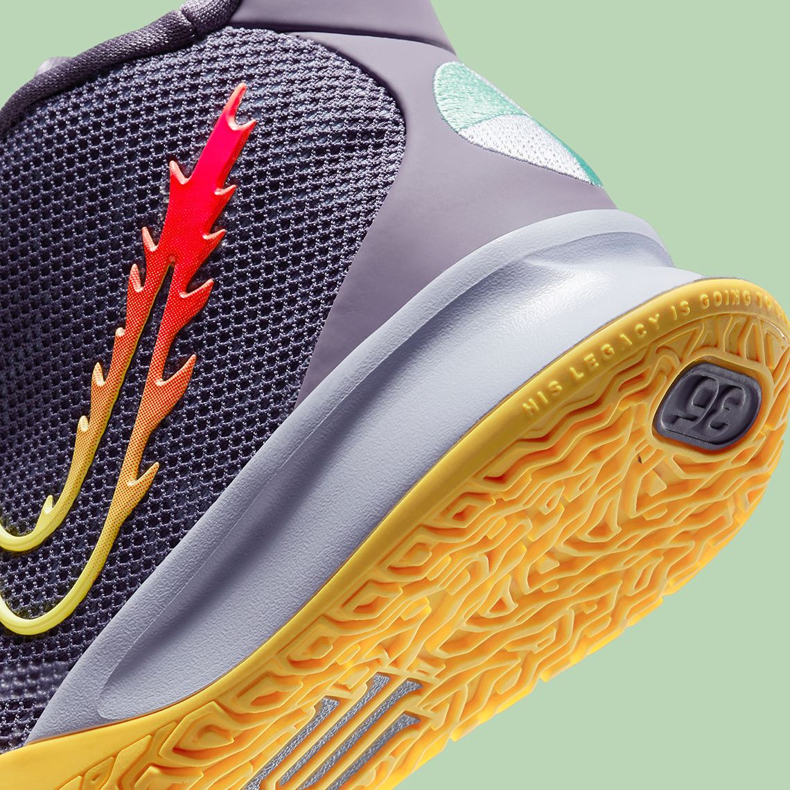 Nike Kyrie 7 Gs Daybreak Citron Pulse Siren Red Ghost Ct4080 500 5