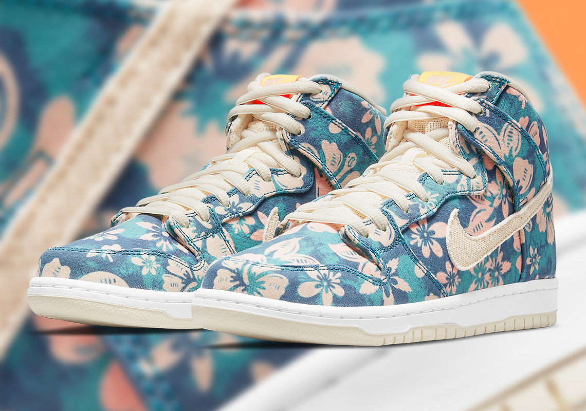Nike Sb Dunk High Maui 420 Cz2232 300