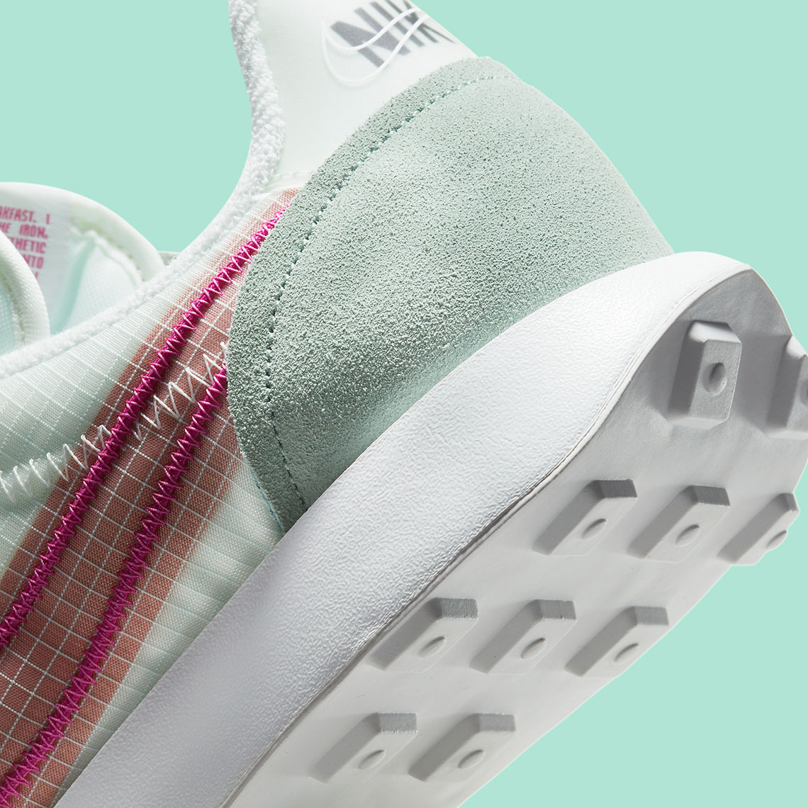 Nike Waffle Racer 2x Wmns Steam Light Sienna Green Glow Active Fuchsia Ck6647 003 4