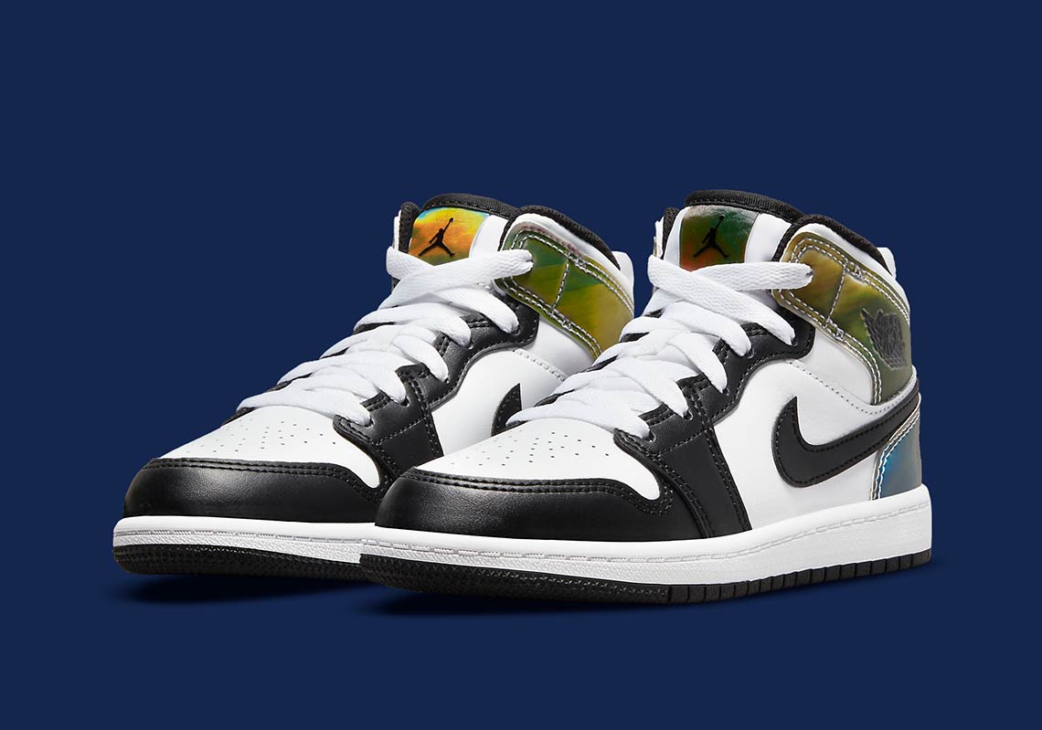 Air Jordan 1 Mid Color Change Kids Dm7803 100 1
