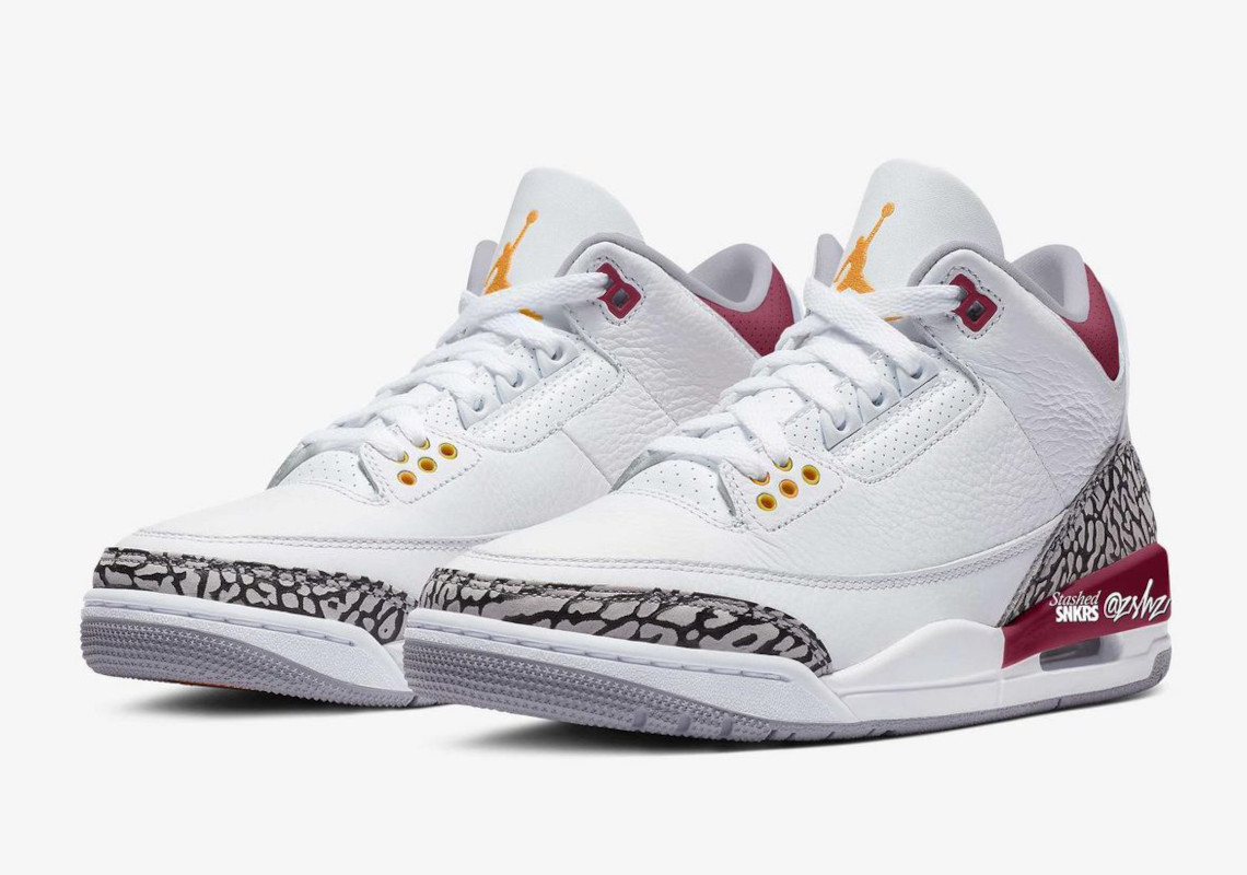 Air Jordan 3 Cardinal 2022