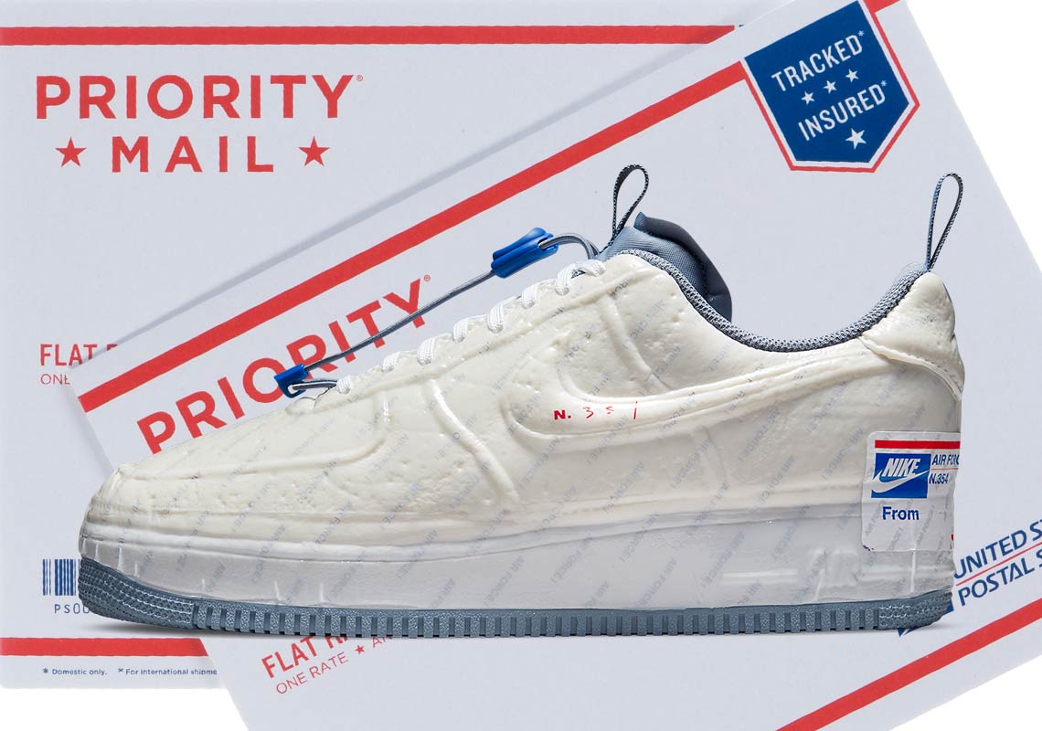 The USPS-Themed Nike Air Force 1 Experimental “Postal Ghost” Releases On July 14th