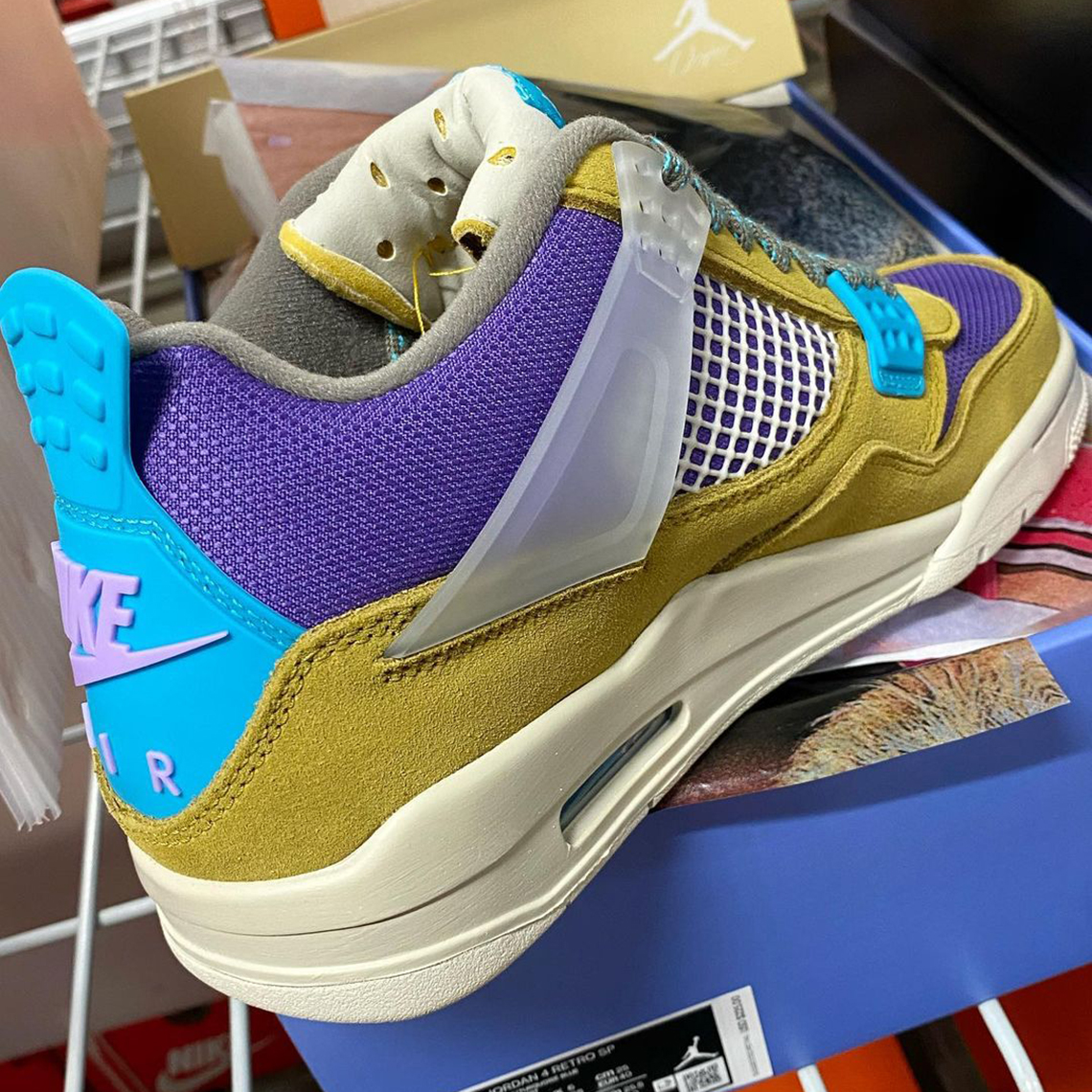Union Air Jordan 4 Sp Desert Moss Dj5718 300 1