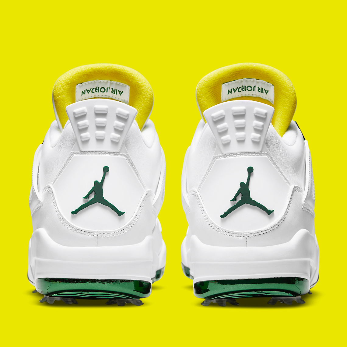 Air Jordan 4 Golf White Green Yellow Cz2439 100 7