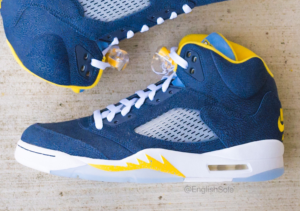 Up Close With The Air Jordan 5 "Marquette" PE