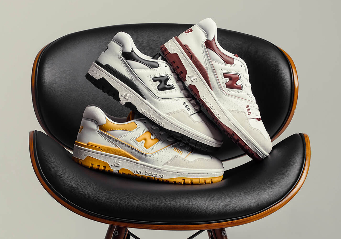 The New Balance 550 "Sea Salt" Pack Releases Tomorrow