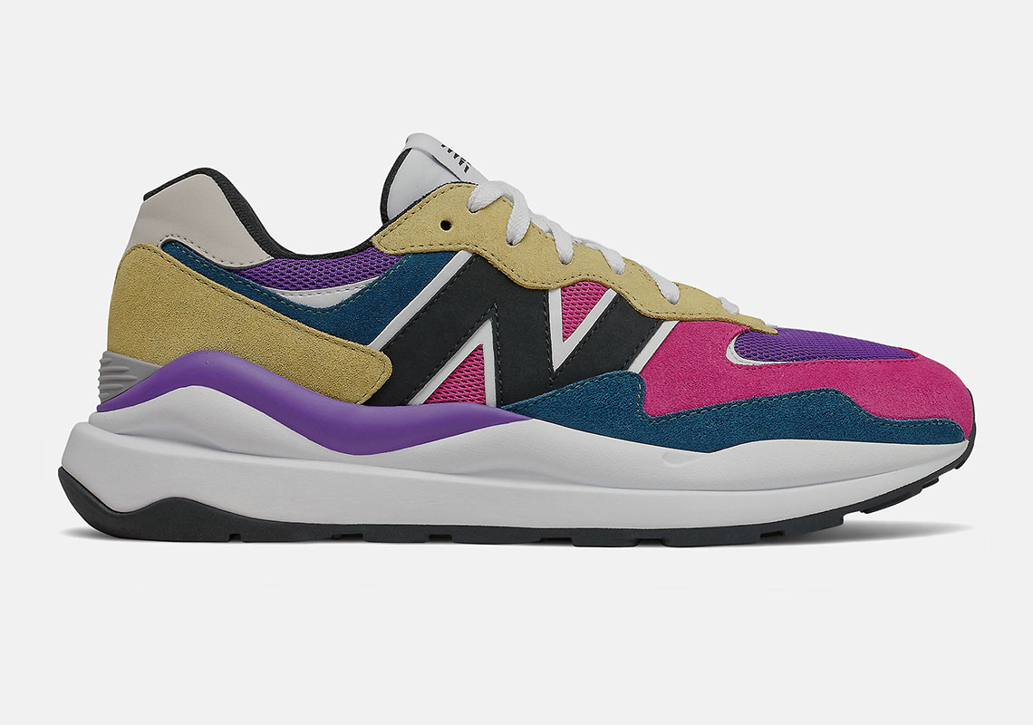 The New Balance 57/40 Gets A '90s-Inspired Color Update Featuring Varsity Green And Team Gold